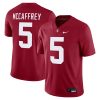 Christian McCaffrey Stanford Cardinal Football Cardinal Home Game Jersey - All Stitched