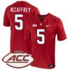 Christian McCaffrey Stanford Cardinal Football Cardinal Alternate Jersey - All Stitched