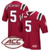 Christian McCaffrey Stanford Cardinal Football Cardinal Colosseum Foos Ball Jersey - All Stitched