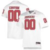 Custom Indiana Hoosiers Football White 90s Premier Strategy Jersey - All Stitched
