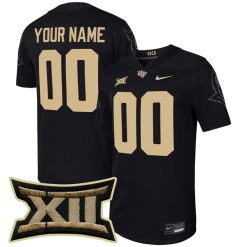 Custom UCF Knights Football Black Untouchable Jersey - All Stitched