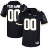 Custom UCF Knights Football Black Jersey - All Stitched