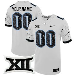 Custom UCF Knights Football White Reach For The Stars Untouchable Jersey - All Stitched