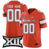 Custom Oklahoma State Cowboys Football Orange Home Game Jersey - All Stitched