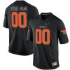 Custom Oklahoma State Cowboys Football Black Alumni Jersey - All Stitched