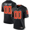 Custom Oklahoma State Cowboys Football Black Game Jersey - All Stitched
