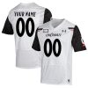 Custom Cincinnati Bearcats Football White Away Game Jersey - All Stitched