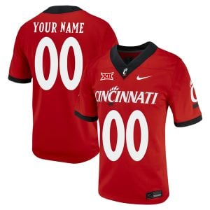 Custom Cincinnati Bearcats Football Red Untouchable Jersey - All Stitched