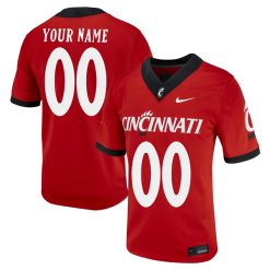 Custom Cincinnati Bearcats Football Red Untouchable Jersey - All Stitched