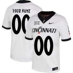 Custom Cincinnati Bearcats Football White Untouchable Jersey - All Stitched
