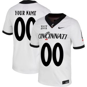 Custom Cincinnati Bearcats Football White Untouchable Jersey - All Stitched