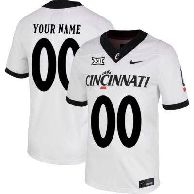 Custom Cincinnati Bearcats Football White Untouchable Jersey - All Stitched