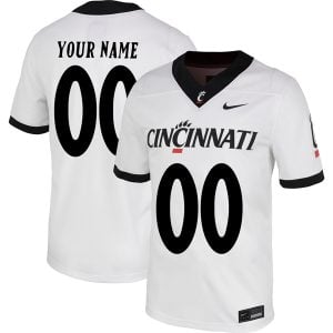Custom Cincinnati Bearcats Football White Untouchable Jersey - All Stitched