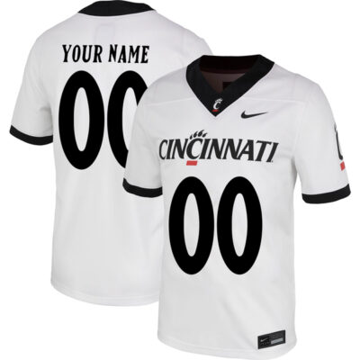 Custom Cincinnati Bearcats Football White Untouchable Jersey - All Stitched