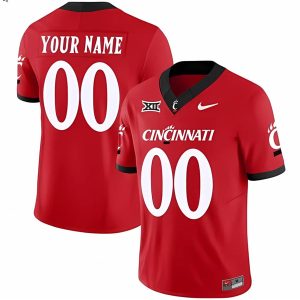 Custom Cincinnati Bearcats Football Red Vapor F.U.S.E Limited Jersey - All Stitched