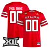 Custom Texas Tech Red Raiders Football Red Home Premier Jersey - All Stitched