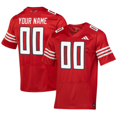 Custom Texas Tech Red Raiders Football Red Throwback Jersey - All Stitched