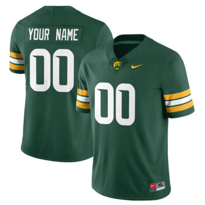 Custom Baylor Bears Football Green Vapor F.U.S.E Limited Jersey - All Stitched