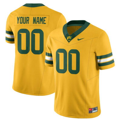 Custom Baylor Bears Football Gold Vapor F.U.S.E Limited Jersey - All Stitched
