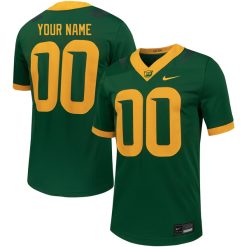 Custom Baylor Bears Football Green Untouchable Jersey - All Stitched