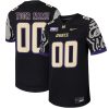 Custom James Madison Dukes Football Black Jersey w/ SBC Patch - All Stitched