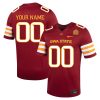 Custom Iowa State Cyclones Football Cardinal Home Jersey - All Stitched