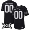 Custom Iowa State Cyclones Football Black Untouchable Jersey w/ XII Patch - All Stitched