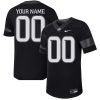 Custom Iowa State Cyclones Football Black Untouchable Jersey - All Stitched