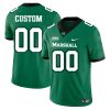 Custom Marshall Thundering Herd Football Green Home Jersey w/ SBC Patch - All Stitched