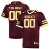 Custom Texas State Bobcats Football Maroon Home Jersey - All Stitched