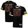 Custom Texas State Bobcats Football Black Alternate Jersey - All Stitched