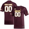 Custom Texas State Bobcats Football Maroon Jersey w/ SBC Patch - All Stitched