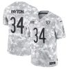 Walter Payton Chicago Bears 2024 Salute To Service Arctic Camo Jersey - All Stitched