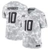 Justin Herbert Los Angeles Chargers 2024 Salute To Service Arctic Camo Jersey - All Stitched
