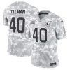 Pat Tillman Arizona Cardinals 2024 Salute To Service Arctic Camo Jersey - All Stitched