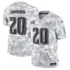 Brian Dawkins Philadelphia Eagles 2024 Salute To Service Arctic Camo Jersey - All Stitched