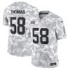 Derrick Thomas Kansas City Chiefs 2024 Salute To Service Arctic Camo Jersey - All Stitched