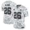 Daron Bland Dallas Cowboys 2024 Salute To Service Arctic Camo Jersey - All Stitched