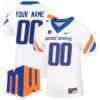 Custom Boise State Broncos Football White Untouchable Jersey w/ MWC Patch - All Stitched