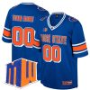 Custom Boise State Broncos Football Royal Colosseum Retro Jersey w/ MWC Patch - All Stitched