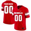 Custom UNLV Rebels Football Red Home Jersey - All Stitched