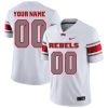 Custom UNLV Rebels Football White Away Jersey - All Stitched