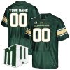 Custom Colorado State Rams Football Green Home Jersey w/ MWC Patch - All Stitched