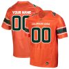 Custom Colorado State Rams Football Orange Alternate Jersey - All Stitched