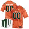 Custom Colorado State Rams Football Orange Throwback Jersey w/ MWC Patch - All Stitched