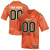 Custom Colorado State Rams Football Orange Throwback Jersey - All Stitched