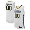 Custom California Golden Bears Basketball White Game Jersey - All Stitched