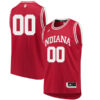 Custom Indiana Hoosiers Basketball Crimson Jersey - All Stitched