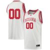 Custom Indiana Hoosiers Basketball White Game Jersey - All Stitched