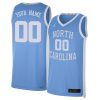 Custom North Carolina Tar Heels Basketball Carolina Blue Limited Retro Jersey - All Stitched